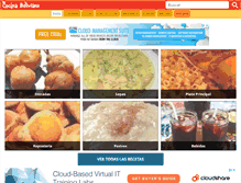 Tablet Screenshot of cocina-boliviana.com